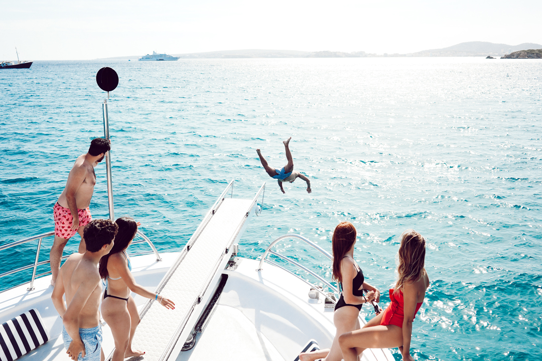 Sa Calma, boat tour of Palma Bay