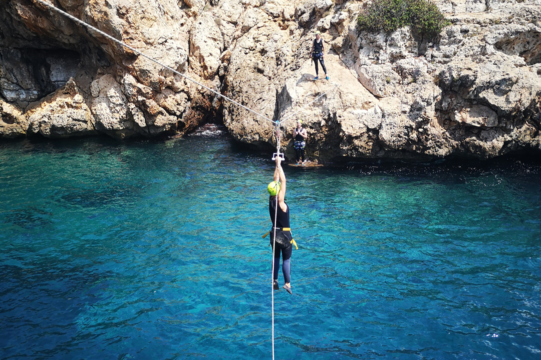 Coasteering adventure in Mallorca